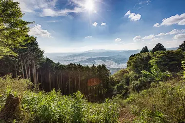 Vue du Mont Hiei