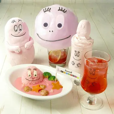 Curry rose au café Barbapapa