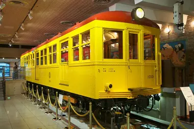 Tokyo Metro 01 de 1927, exposé au Tokyo Metro museum.