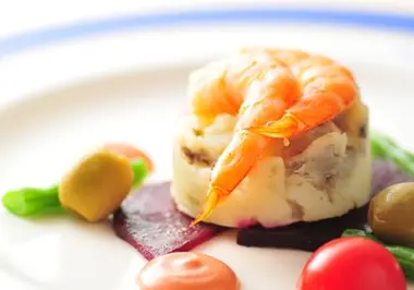 Un menu gastronomique Un menu gastronomique