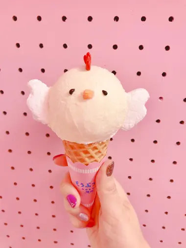 Doubutsuen ice cream animals.