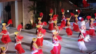 Les Hula girls du Spa Resort Hawaiians