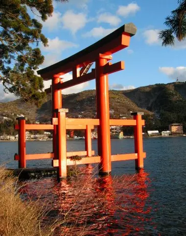 Torii vom Hakone-jinja