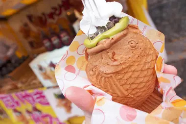 Taiyaki avec de la glace