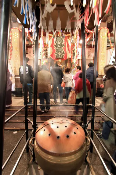 Prière pour la chance, la foire du coq  à Asakusa