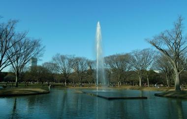 Fontaine du parc Yoyogi