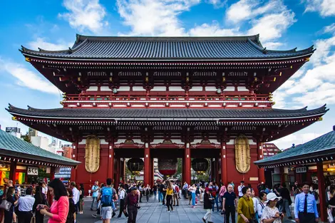 Sensoji Temple during the day