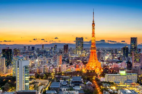 Torre de Tokio por la noche