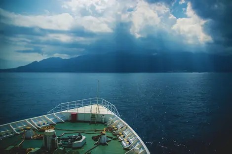 Die Insel Yakushima liegt südlich von Kyushu, 1 Flugstunde von Fukuoka . entfernt