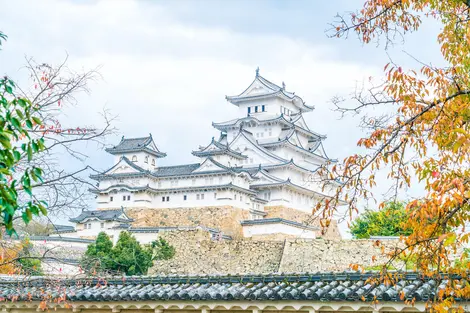 Le château d'Himeji, patrimoine mondial de l'UNESCO est facile d'accès depuis Kyoto