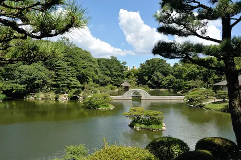 Shukkeien Garden, the Japanese garden of Hiroshima