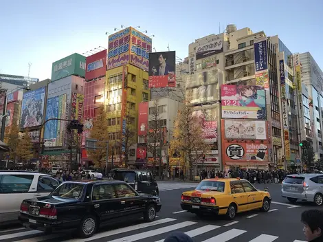 Akihabara, le quartier de l'électronique et des mangas à Tokyo