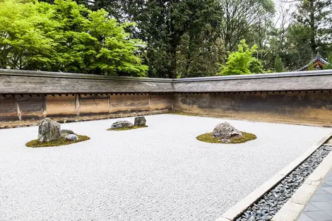 Visit Ryoan-ji, Kyoto, the most famous rock and zen garden in Japan