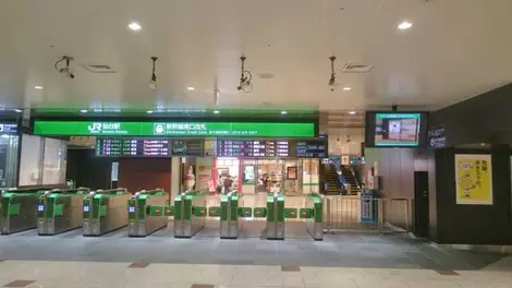 Sendai Station Shinkansen ticket gates Sendai Station Shinkansen ticket gates