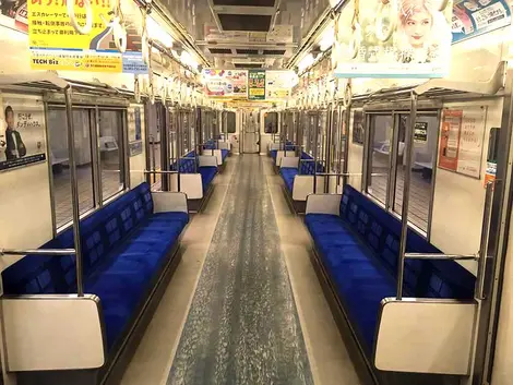 Tsurumai Line Carriage, Akaike, Nagoya Tsurumai Line Carriage, Akaike, Nagoya