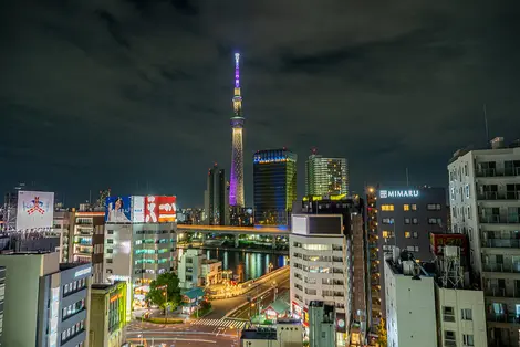 vue de nuit 