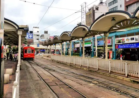 Matsuyama Tram Station 