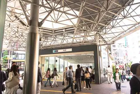 Entrance to Ebisu Station Entrance to Ebisu Station