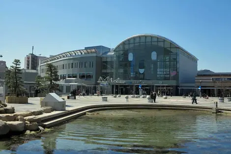 Takamatsu Station, Kagawa Prefecture, Shikoku Takamatsu Station, Kagawa Prefecture, Shikoku