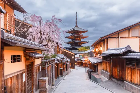 Le quartier historique de Gion à Kyoto Le quartier historique de Gion à Kyoto