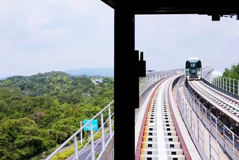 Linimo Train, Aichi, Japan Linimo Train, Aichi, Japan
