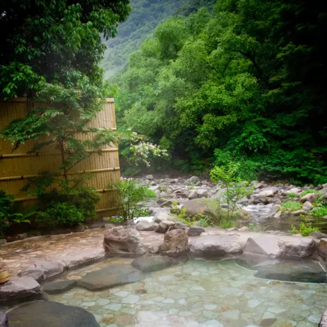 Onsen en plein air à Hakone Onsen en plein air à Hakone