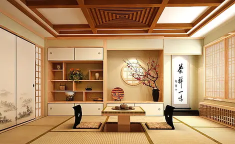 Chambre typique dans un ryokan Chambre typique dans un ryokan
