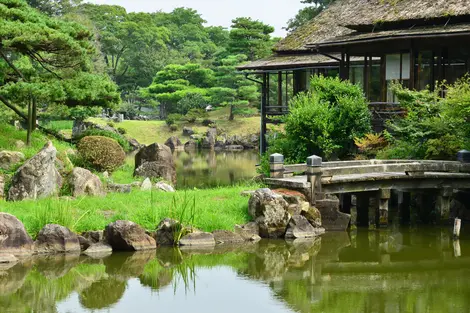 Hikone - Genkyuen garden Hikone - Genkyuen garden