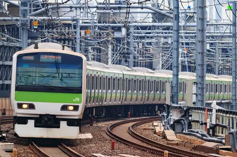 JR Yamanote Line Train JR Yamanote Line Train