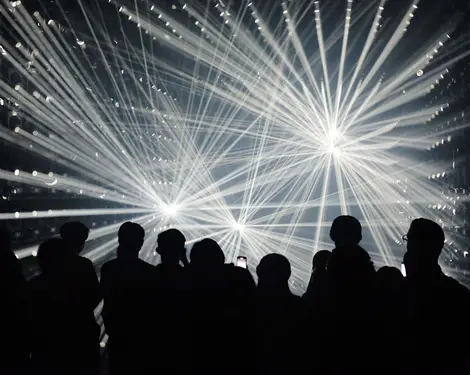 "Light Sculptures" at TeamLab Borderless