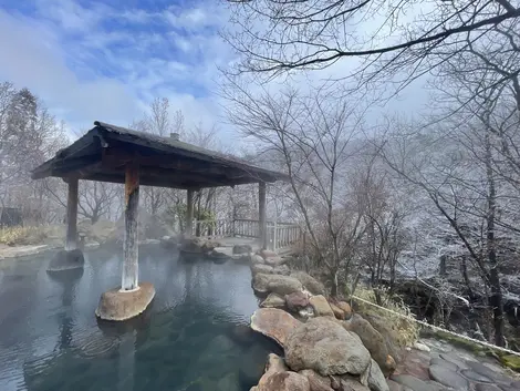 Open-air bath, Kyushu