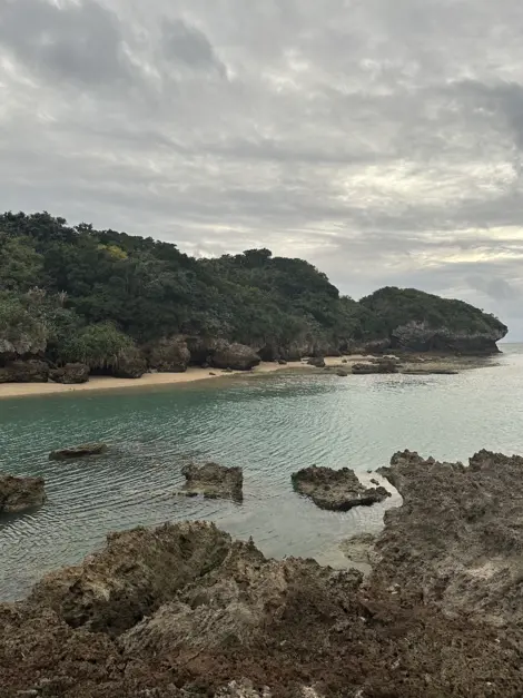 kita nashiro beach okinawa view