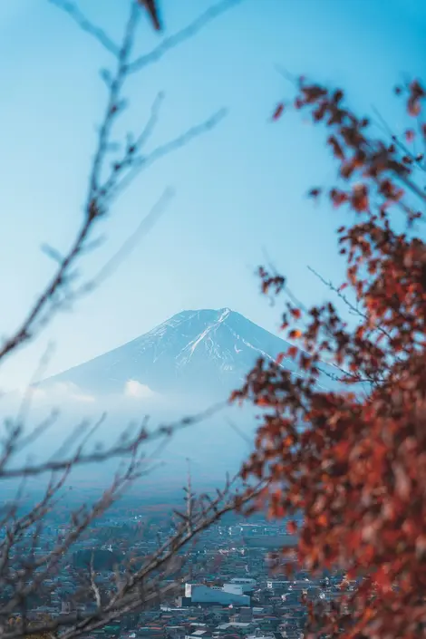 Mont Fuji en automne