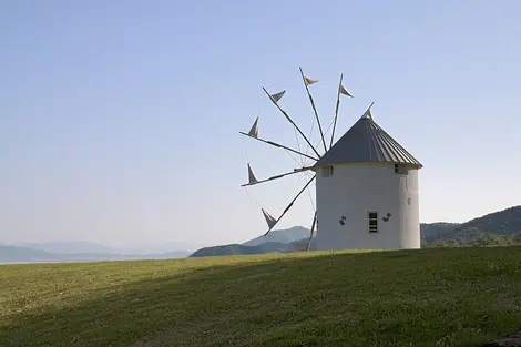 Windmill at Shodoshima Olive Park, Kagawa