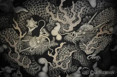 Plafond du Kennin-ji