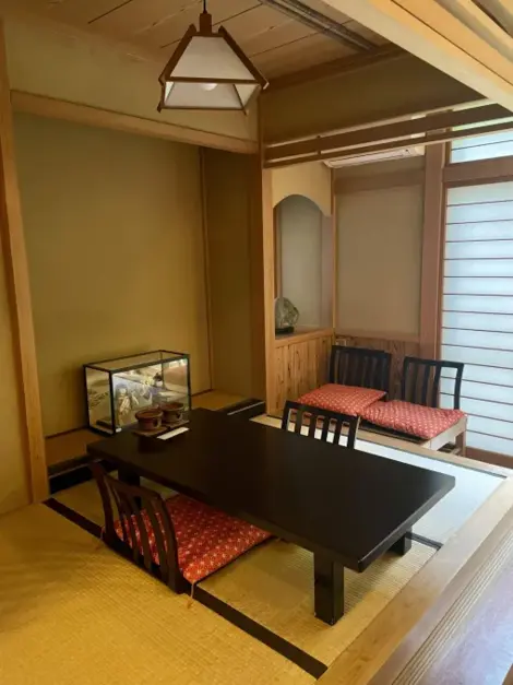 Salle de repas de ryokan