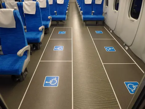 Espace PMR Shinkansen