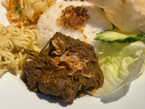 Indonesian cuisine at Moggo Morro, Shinjuku