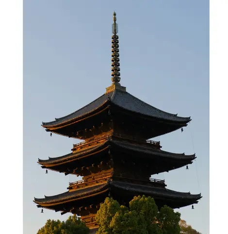 To-ji temple pagoda