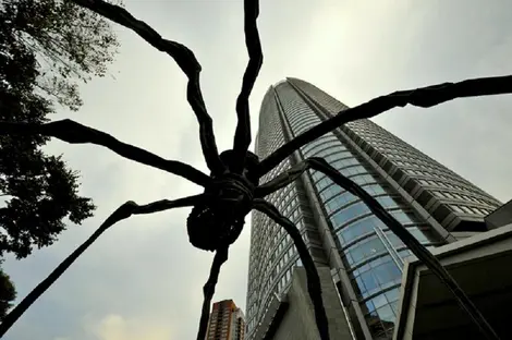 La torre Mori, en el corazón de Roppongi, es hogar del Mori Art Museum.