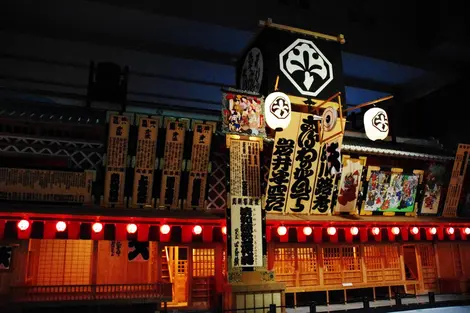 All'interno del museo, Edo, l'antico nome di Tokyo, sembra rivivere.