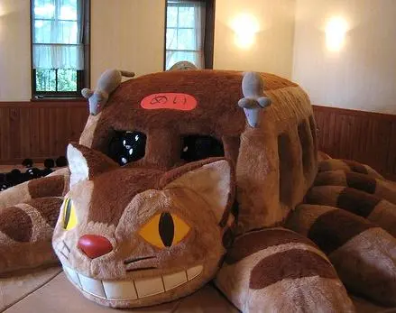 The cat-bus from My Neighbor Totoro The cat-bus from My Neighbor Totoro