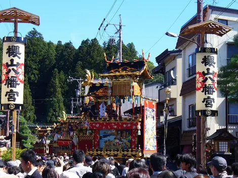 Carruajes del Sanno Matsuri.