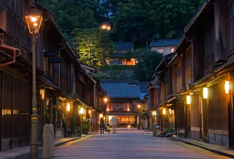 Quartier Higashi à Kanazawa