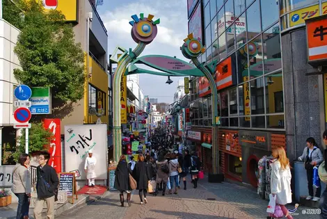 La ruelle Takeshita Dori à Harajuku La ruelle Takeshita Dori à Harajuku