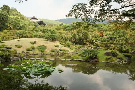 Vista del jardín Isui-en.