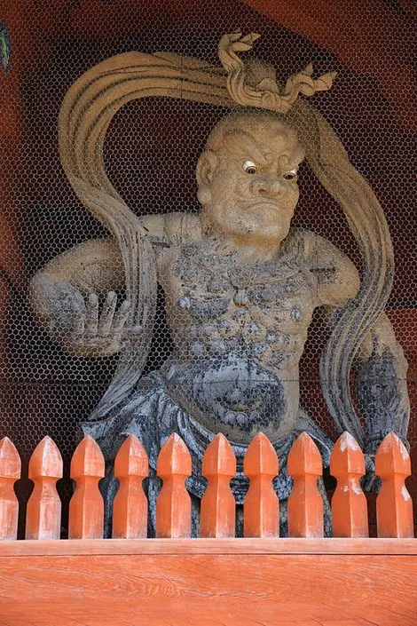 Schutzstatue Kongo-Rikishi Schutzstatue Kongo-Rikishi