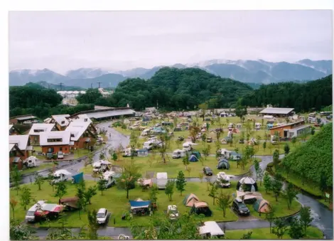 For a campsite in Japan.