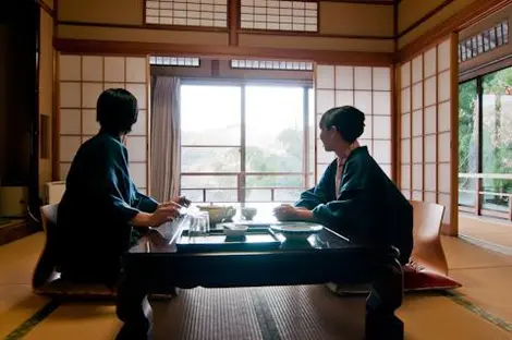 Un ryokan Un ryokan au Japon.