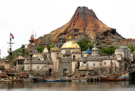 The amusement park DisneySea, must for children.